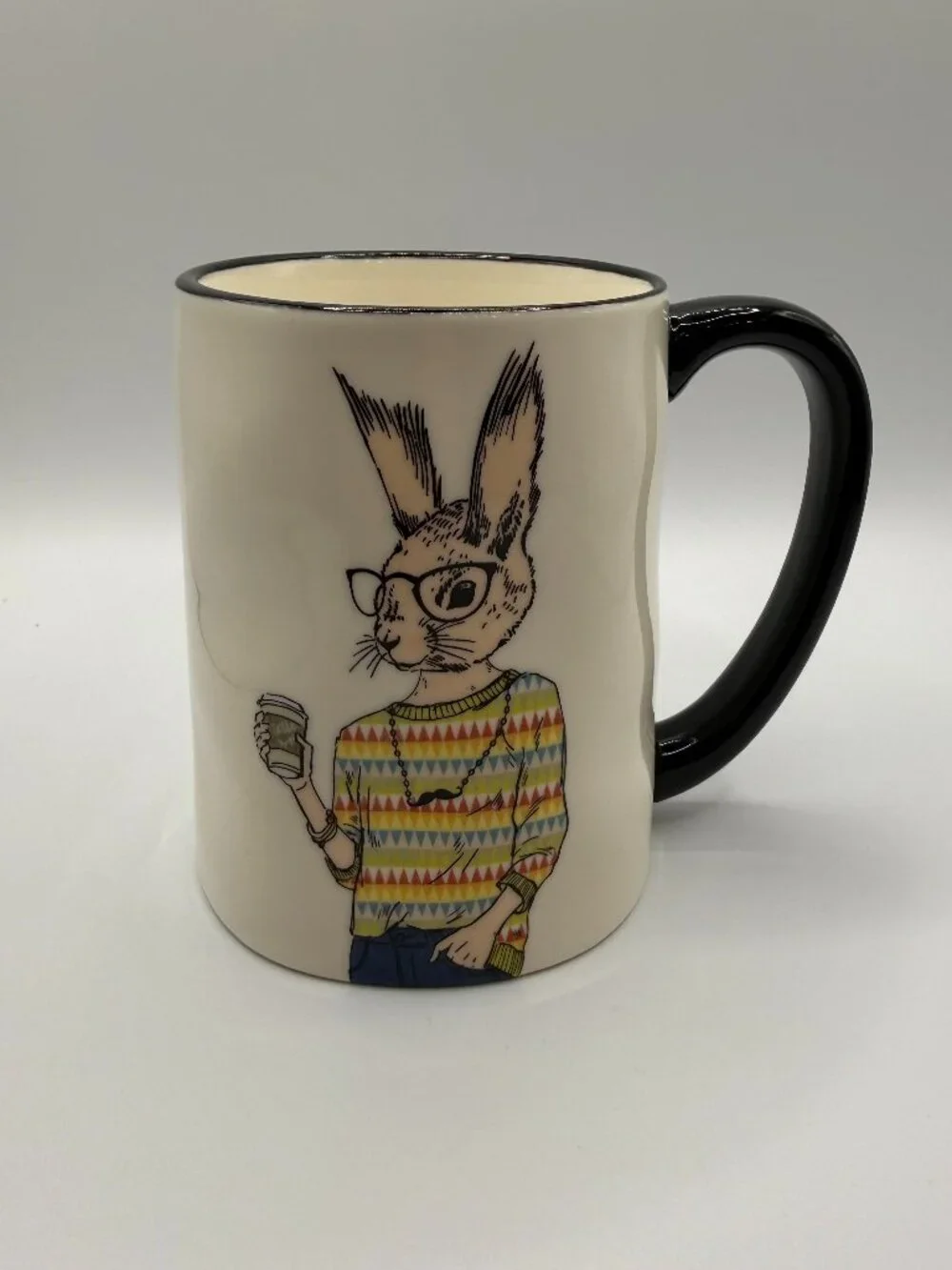 Signature Housewares Hipster Rabbit Mug